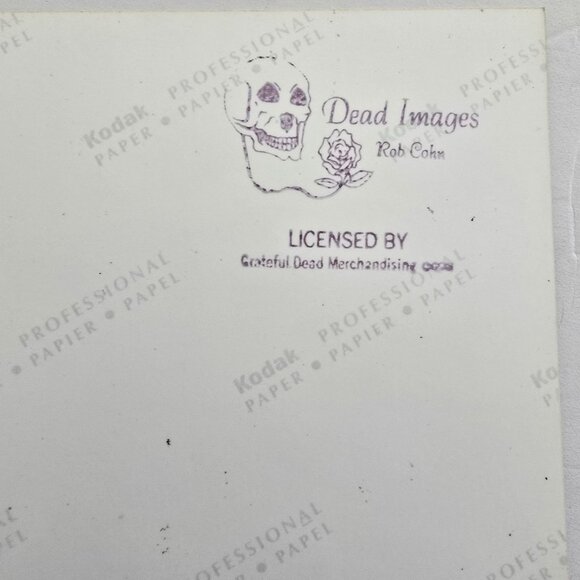 Jerry Garcia Licensed Photo Print By Rob Cohn Grateful Dead Merchandise 8"x10" K - Picture 2 of 12